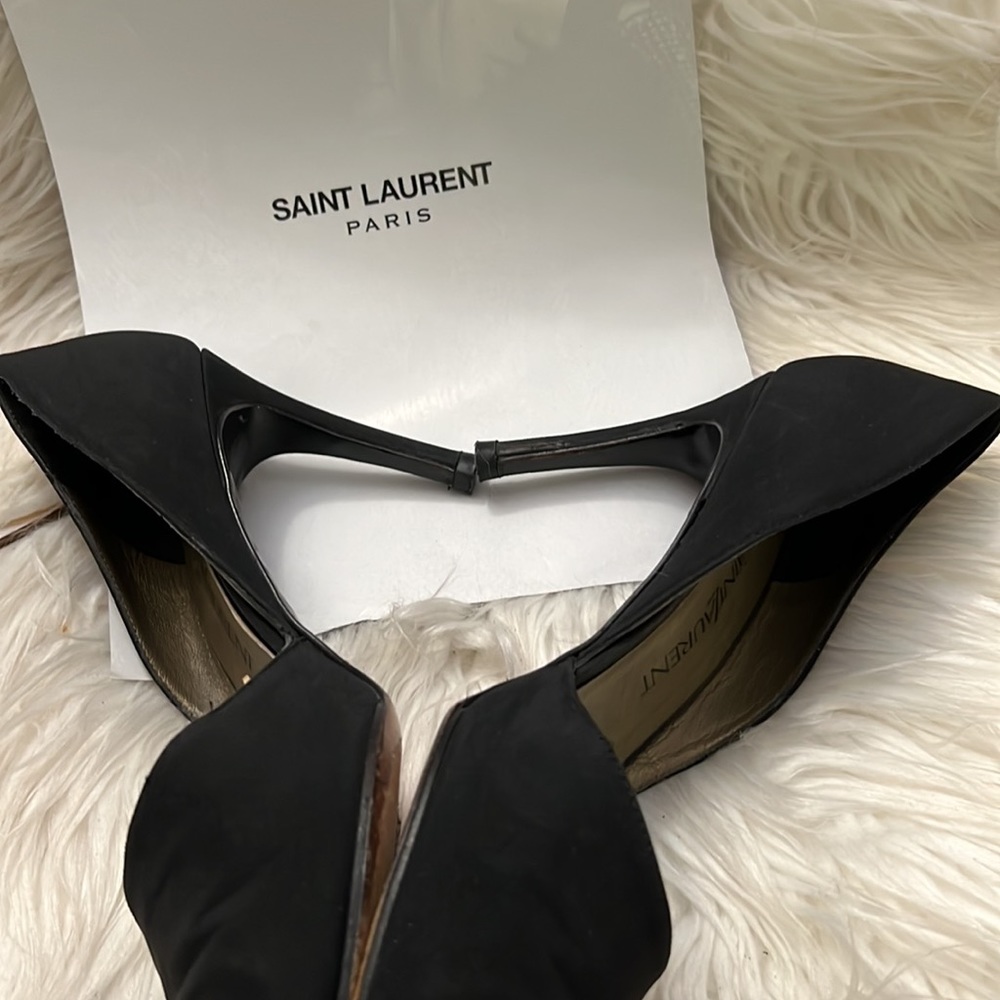 Yves Saint Laurent Black Heels - Picture 10 of 11